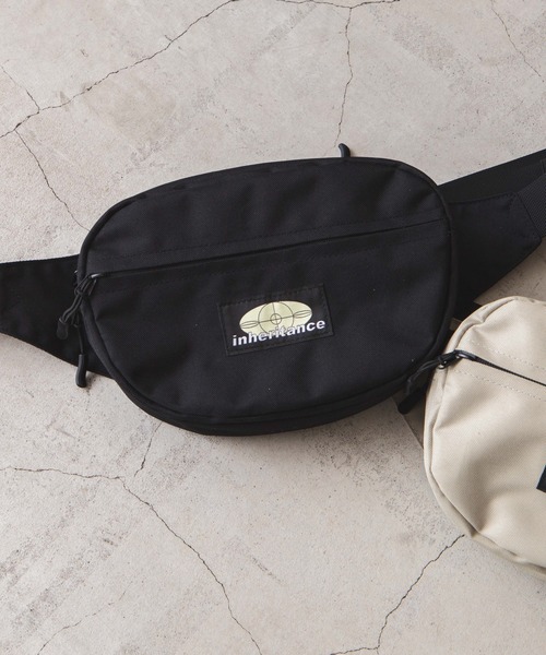 WEGO（ウィゴー）の「WEGO/ラウンドショルダーバッグ（ショルダーバッグ・メンズ・ベージュ/ブラック・FREE）」の8枚目の写真