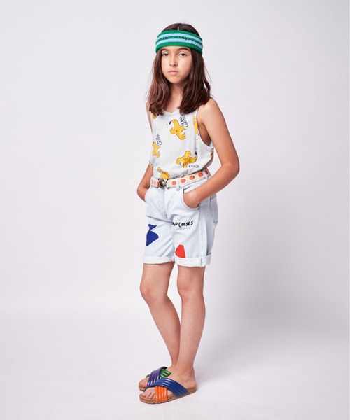 BOBO CHOSES(ボボショーズ)の「Ladybug elastic belt(ベルト・キッズ・ベージュ系・75cm/60cm)」の3枚目の写真