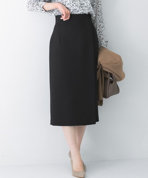 URBAN RESEARCH ROSSO WOMEN（アーバンリサーチ　ロッソ）の「フロントデザインタイトスカート（スカート・レディース・ライトベージュ/パープル系その他/ブラック・36/38）」の19枚目の写真