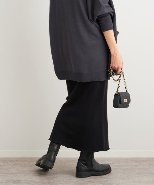 セール】裏毛セミフレアスカート◇（スカート）｜FRAMeWORK（フレーム
