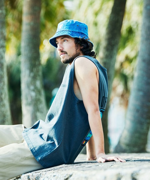 OFFSHORE(オフショア)の「DST SPORTSLOGO TANKTOP/デイスター スポーツロゴ タンクトップ(Tシャツ/カットソー・メンズ・ホワイト/チャコールグレー・M/L/XL/S)」の8枚目の写真