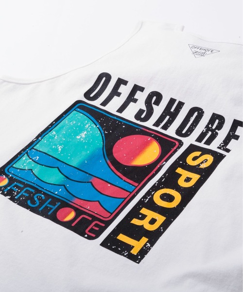 OFFSHORE(オフショア)の「DST SPORTSLOGO TANKTOP/デイスター スポーツロゴ タンクトップ(Tシャツ/カットソー・メンズ・ホワイト/チャコールグレー・M/L/XL/S)」の22枚目の写真
