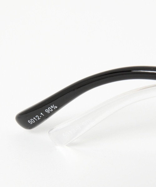 Me%（ミィパーセント）の「コーナーデザインメガネ（メガネ・レディース・その他/ブラック系その他・FREE）」の6枚目の写真