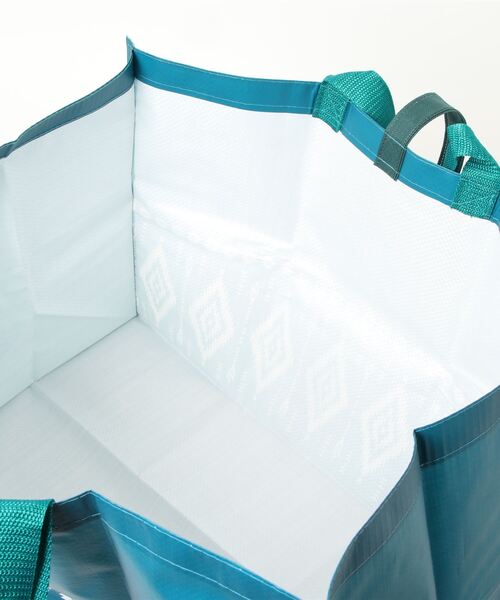 チャイハネ（チャイハネ）の「【チャイハネ】ノマディビニールバッグ（エコバッグ/サブバッグ・レディース・ベージュ/カーキ/ターコイズブルー/ワイン・FREE）」の5枚目の写真