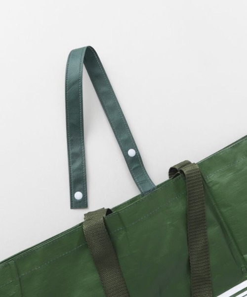 チャイハネ（チャイハネ）の「【チャイハネ】ノマディビニールバッグ（エコバッグ/サブバッグ・レディース・ベージュ/カーキ/ターコイズブルー/ワイン・FREE）」の9枚目の写真