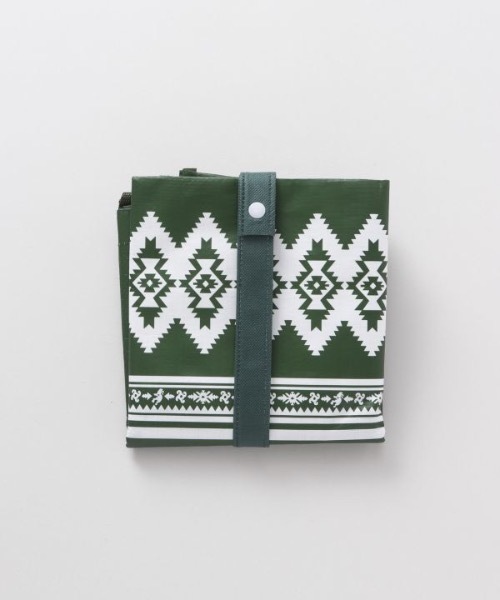 チャイハネ（チャイハネ）の「【チャイハネ】ノマディビニールバッグ（エコバッグ/サブバッグ・レディース・ベージュ/カーキ/ターコイズブルー/ワイン・FREE）」の6枚目の写真