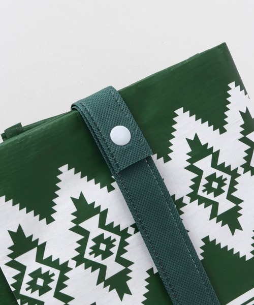 チャイハネ（チャイハネ）の「【チャイハネ】ノマディビニールバッグ（エコバッグ/サブバッグ・レディース・ベージュ/カーキ/ターコイズブルー/ワイン・FREE）」の22枚目の写真