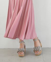 MAJESTIC LEGON | フカフカフリルサンダル(サンダル)