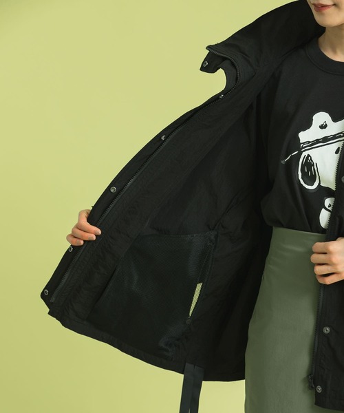 Uiscel（ユイセル）の「Uiscel　ボリュームマウンテンパーカー（マウンテンパーカー・メンズ・ブラック/ベージュ・ONE）」の13枚目の写真