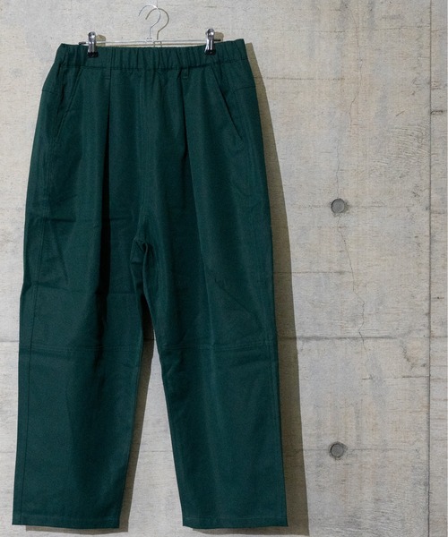 JOHN'S CLOSET(ジョンズクローゼット)の「【i】ツイル切り替えバルーンパンツ(その他パンツ・メンズ・オフホワイト/サックスブルー/ブラック/ベージュ/マスタード/グリーン/ワンウォッシュ/ブルー・MEDIUM/LARGE/X-LARGE)」の5枚目の写真