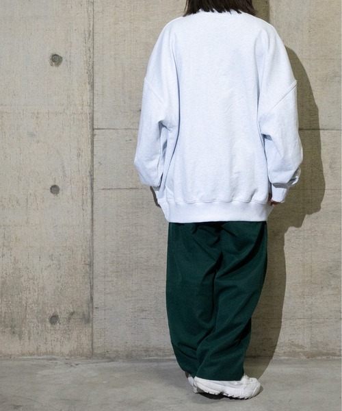JOHN'S CLOSET(ジョンズクローゼット)の「【i】ツイル切り替えバルーンパンツ(その他パンツ・メンズ・オフホワイト/サックスブルー/ブラック/ベージュ/マスタード/グリーン/ワンウォッシュ/ブルー・MEDIUM/LARGE/X-LARGE)」の16枚目の写真