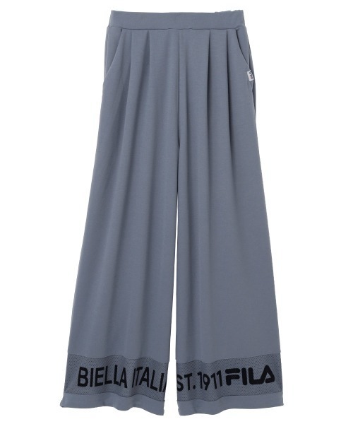 FILA（フィラ）の「＜FILA/フィラ＞メッシュ切替ワイドパンツ（その他パンツ・レディース・ブラック/ダークブルー・M/L/LL）」の10枚目の写真