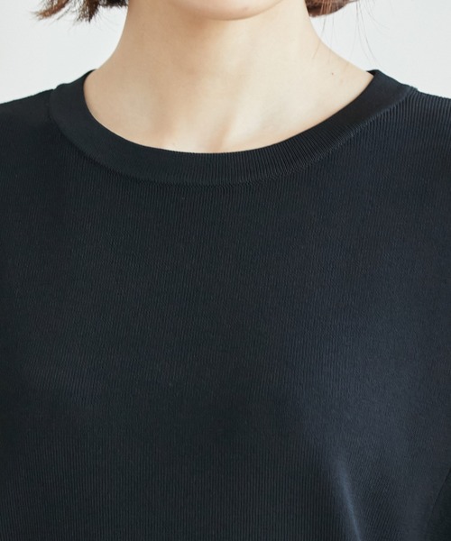 ROPE' PICNIC(ロペピクニック)の「Beauty knit/フレア袖ニットプルオーバー(ニット/セーター・レディース・ブラック/ライトグレー/カーキ/ボルドー・38)」の7枚目の写真