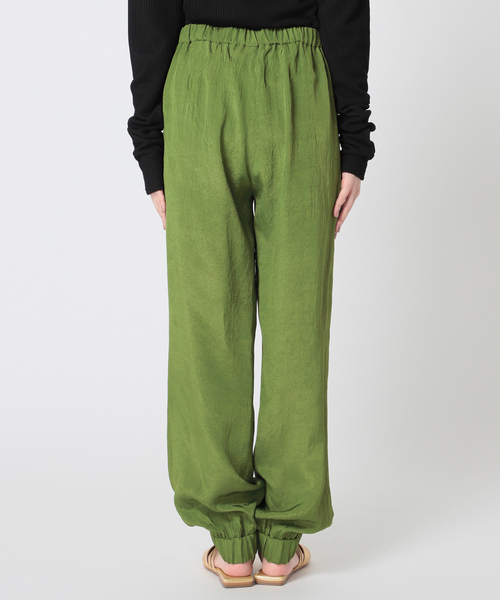 CITYSHOP（シティーショップ）の「DYED TAFFETA パンツ（その他パンツ・レディース・ブラック/ネイビー/グリーン・38/36）」の12枚目の写真