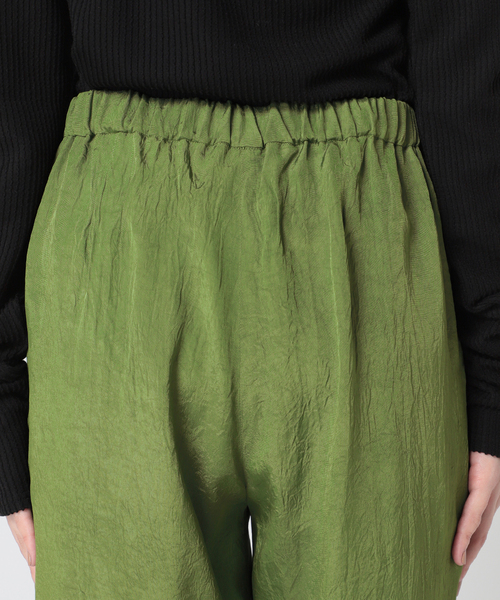 CITYSHOP（シティーショップ）の「DYED TAFFETA パンツ（その他パンツ・レディース・ブラック/ネイビー/グリーン・38/36）」の13枚目の写真