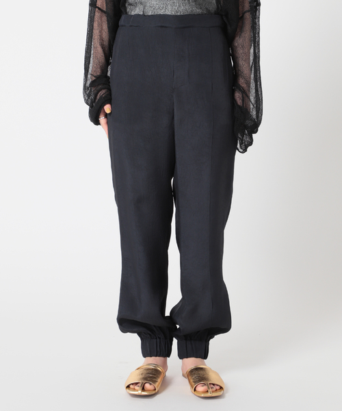 CITYSHOP（シティーショップ）の「DYED TAFFETA パンツ（その他パンツ・レディース・ブラック/ネイビー/グリーン・38/36）」の21枚目の写真