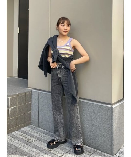 THROW by SLY（スローバイスライ）の「THROW OVER LOOSE SH オーバー ルーズ シャツ（シャツ/ブラウス・レディース・ブラック/ブルー・FREE）」の14枚目の写真