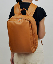 Otias（オティアス）の「オティアス Otias/スムース合皮スクエアリュック（バックパック/リュック）」