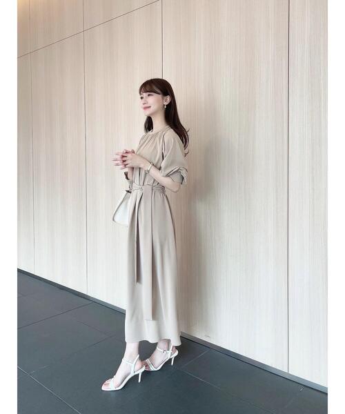 HALUHIROINE（ハルヒロイン）の「クルーネックAラインワンピース