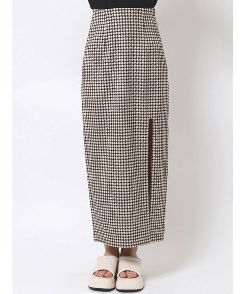 EMODA（エモダ）の「ストレートスリットロングスカート（スカート・レディース・ブラック/その他/アイボリー・SMALL/MEDIUM）」の20枚目の写真