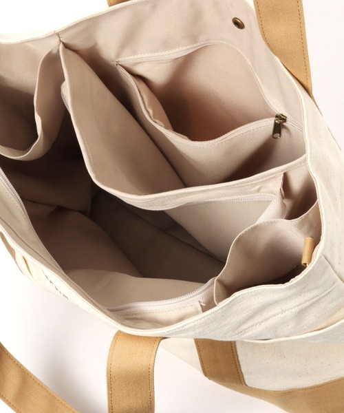 LEPSIM（レプシィム）の「【ママスタッフとつくった！】マタニティ／レプママキャンバス2WAYトートバッグ　266800（マザーズバッグ・レディース・ブルー系その他/ブラウン系その他/ベージュ/パープル・ONE SIZE）」の18枚目の写真