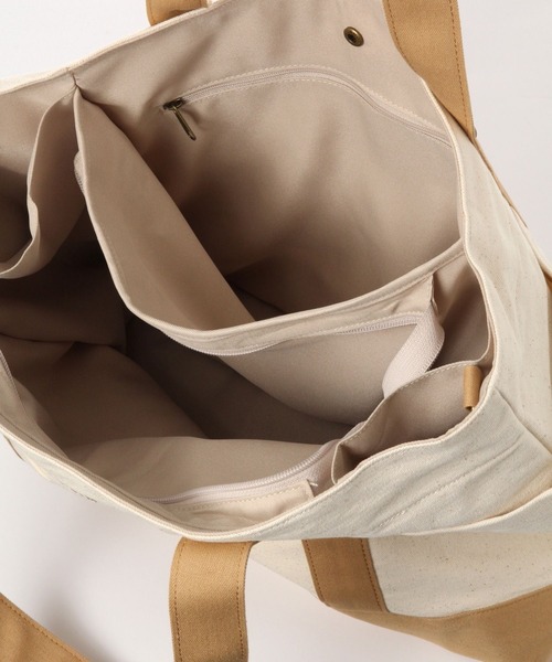 LEPSIM（レプシィム）の「【ママスタッフとつくった！】マタニティ／レプママキャンバス2WAYトートバッグ　266800（マザーズバッグ・レディース・ブルー系その他/ブラウン系その他/ベージュ/パープル・ONE SIZE）」の12枚目の写真