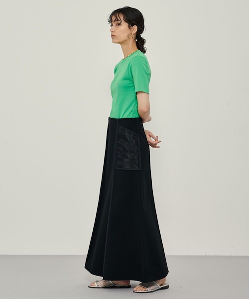 CITY TOKYO（シティトウキョウ）の「シアーポケフレアースカート（スカート・レディース・ブルー/ブラック/グレー・1/2）」の6枚目の写真