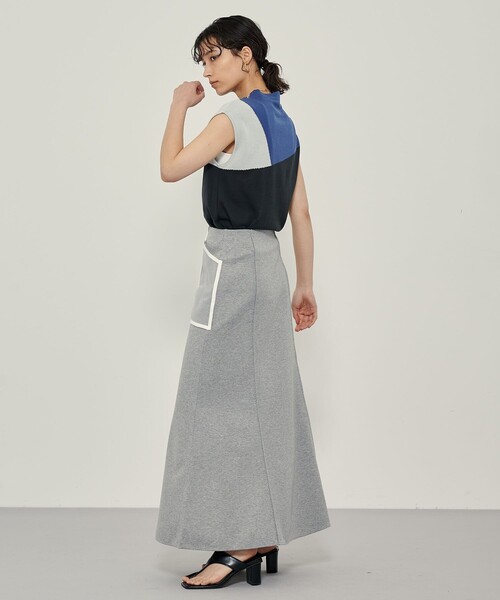 CITY TOKYO（シティトウキョウ）の「シアーポケフレアースカート（スカート・レディース・ブルー/ブラック/グレー・1/2）」の11枚目の写真