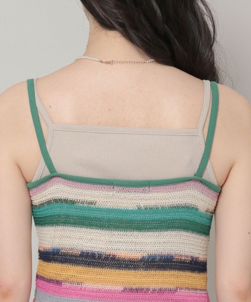 ALAND（エーランド）の「3.3Field Trip／ボーダーワンピース 2295120（ワンピース・レディース・グリーン/オレンジ・FREE）」の10枚目の写真