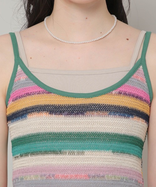 ALAND（エーランド）の「3.3Field Trip／ボーダーワンピース 2295120（ワンピース・レディース・グリーン/オレンジ・FREE）」の11枚目の写真