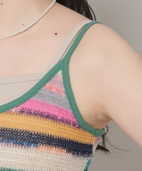 ALAND（エーランド）の「3.3Field Trip／ボーダーワンピース 2295120（ワンピース・レディース・グリーン/オレンジ・FREE）」の12枚目の写真