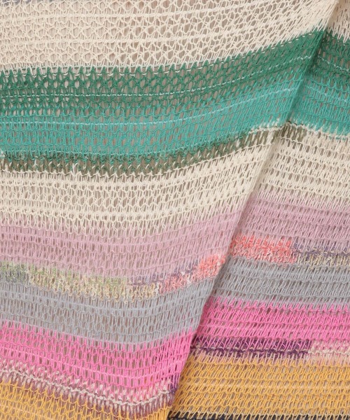 ALAND（エーランド）の「3.3Field Trip／ボーダーワンピース 2295120（ワンピース・レディース・グリーン/オレンジ・FREE）」の14枚目の写真