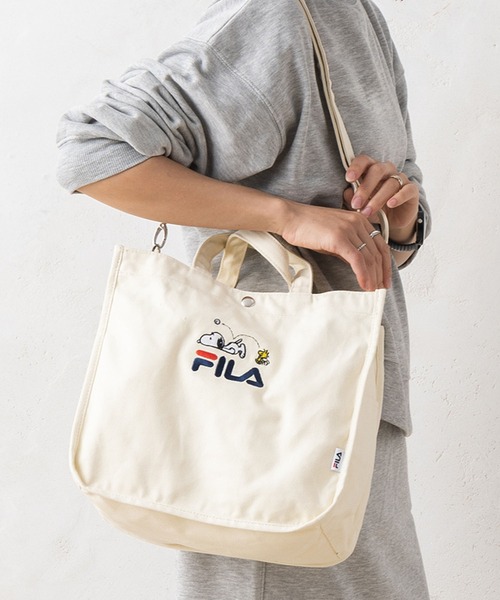 セール】FILA×PEANUTS/フィラ×ピーナッツ 2WAY バッグ