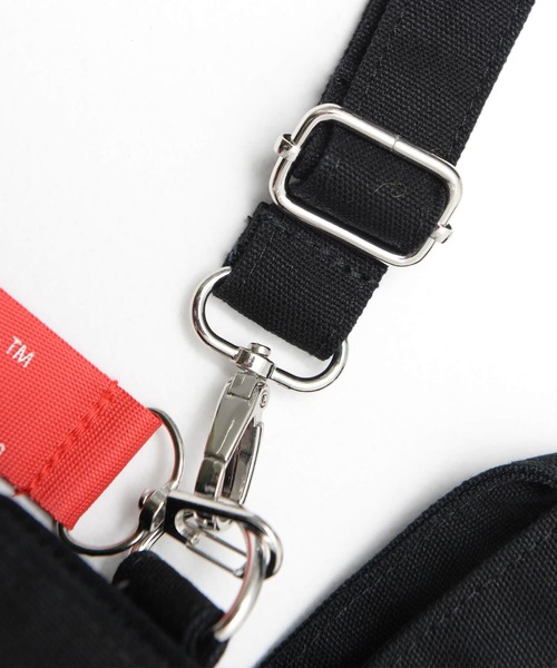 FILA（フィラ）の「FILA×PEANUTS/フィラ×ピーナッツ 2WAY バッグ スヌーピー 綿 キャンバス スナップ釦 ボタン トートバッグ ハンドバッグ ショルダートート（トートバッグ・レディース・ブラック/オフホワイト・FREE）」の10枚目の写真