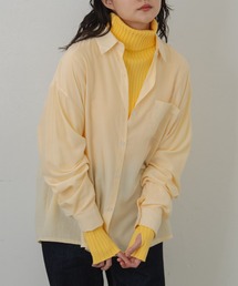 MERLOT | カラービッグシャツ(シャツ/ブラウス)