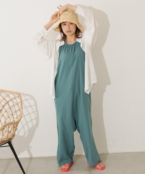 MERLOT（メルロー）の「カラービッグシャツ（シャツ/ブラウス・レディース・ホワイト/ピンク/イエロー/グリーン・FREE）」の10枚目の写真