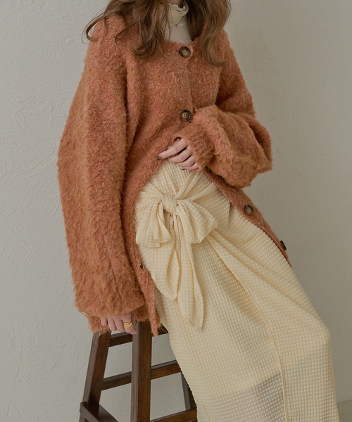 Ambre Neige(アンブルネージュ)の「アソートラップスカート/【WEB/EC限定商品】(スカート・レディース・アイボリー/ブラウン系その他/ライトベージュ・SMALL/MEDIUM)」の1枚目の写真