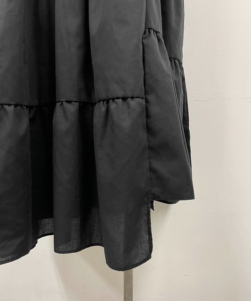 PICCIN(ピッチン)の「アシンメトリー切替えワンピース(ワンピース・レディース・ブラック・M/L)」の21枚目の写真