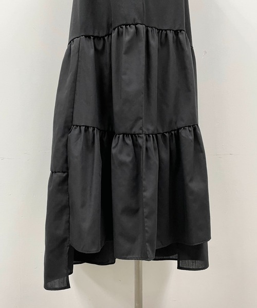 PICCIN(ピッチン)の「アシンメトリー切替えワンピース(ワンピース・レディース・ブラック・M/L)」の17枚目の写真