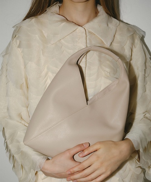 EFOLE（エフォル）の「Onehandle handbag / ワンハンドル ハンドバッグ（ハンドバッグ・レディース・ブラック/ベージュ/ブラウン/ベージュ系その他2/オフホワイト・FREE）」の20枚目の写真