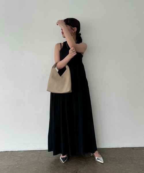 EFOLE（エフォル）の「Onehandle handbag / ワンハンドル ハンドバッグ（ハンドバッグ・レディース・ブラック/ベージュ/ブラウン/ベージュ系その他2/オフホワイト・FREE）」の19枚目の写真