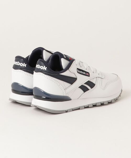 Reebok（リーボック）の「クラシックレザー ステップン フラッシュ / Classic Leather Step 'n' Flash /（スニーカー・キッズ・ホワイト×ピンク/ホワイト×ネイビー・18.0cm/19.0cm/22.0cm/17.0cm/20.0cm/21.0cm）」の7枚目の写真
