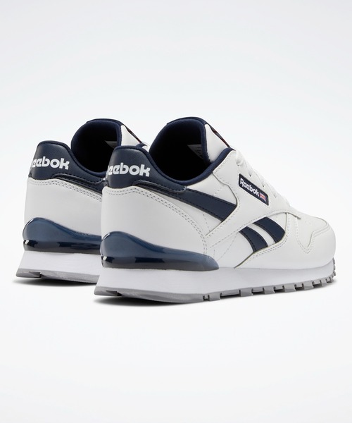 Reebok（リーボック）の「クラシックレザー ステップン フラッシュ / Classic Leather Step 'n' Flash /（スニーカー・キッズ・ホワイト×ピンク/ホワイト×ネイビー・18.0cm/19.0cm/22.0cm/17.0cm/20.0cm/21.0cm）」の3枚目の写真