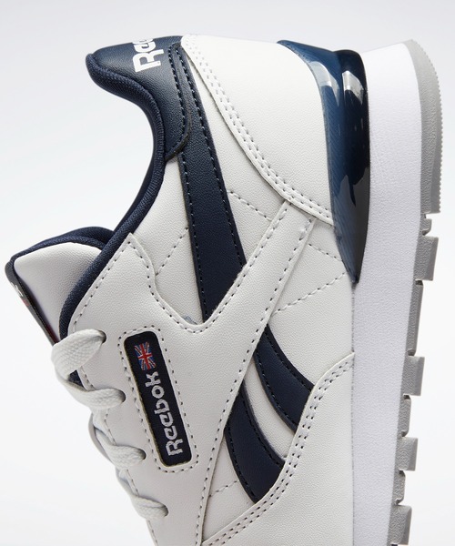 Reebok（リーボック）の「クラシックレザー ステップン フラッシュ / Classic Leather Step 'n' Flash /（スニーカー・キッズ・ホワイト×ピンク/ホワイト×ネイビー・18.0cm/19.0cm/22.0cm/17.0cm/20.0cm/21.0cm）」の12枚目の写真