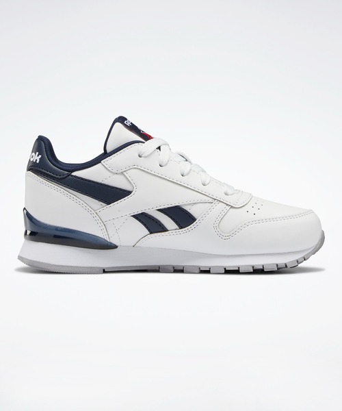 Reebok（リーボック）の「クラシックレザー ステップン フラッシュ / Classic Leather Step 'n' Flash /（スニーカー・キッズ・ホワイト×ピンク/ホワイト×ネイビー・18.0cm/19.0cm/22.0cm/17.0cm/20.0cm/21.0cm）」の5枚目の写真