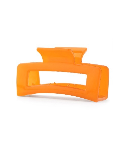 ANEMONE（アネモネ）の「スクエアカラーバンス（バレッタ/ヘアクリップ・レディース・ネイビー/ピンク/オレンジ/グリーン/アイボリー・FREE）」の6枚目の写真