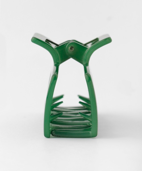 ANEMONE（アネモネ）の「スクエアカラーバンス（バレッタ/ヘアクリップ・レディース・ネイビー/ピンク/オレンジ/グリーン/アイボリー・FREE）」の10枚目の写真