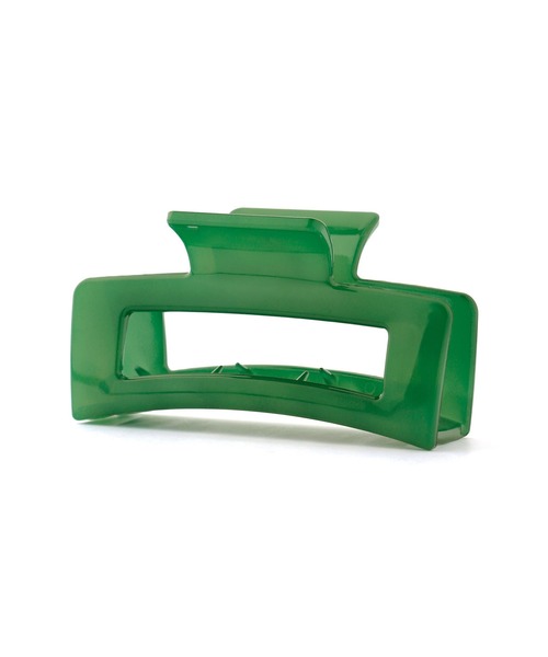 ANEMONE（アネモネ）の「スクエアカラーバンス（バレッタ/ヘアクリップ・レディース・ネイビー/ピンク/オレンジ/グリーン/アイボリー・FREE）」の11枚目の写真