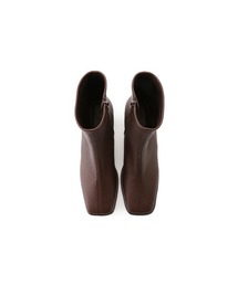 FRAY I.D（フレイアイディー）の「ストレッチレザーショートブーツ