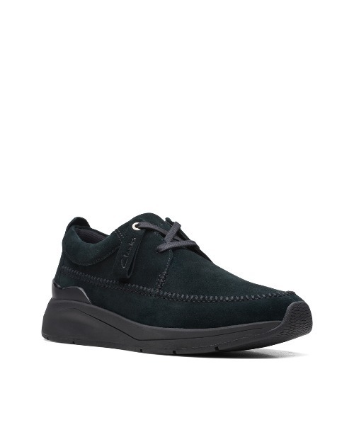 Clarks（クラークス）の「CoastLiteWeave / コーストライトウィーブ（ブラックスエード）（スニーカー・メンズ・ブラック・UK10/UK7/UK8/UK9/UK6/UK6.5/UK7.5/UK8.5/UK9.5）」の6枚目の写真